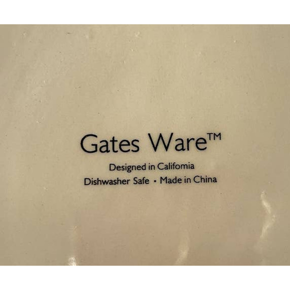 Laurie GatesWare X-Large Autumn Fall Decor Scalloped Edge Punch ServingBowl 13" - Picture 7 of 7